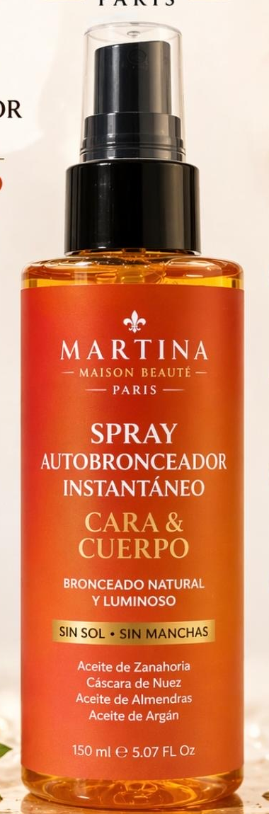 Spray Autobronzeador Instantâneo MARTINA