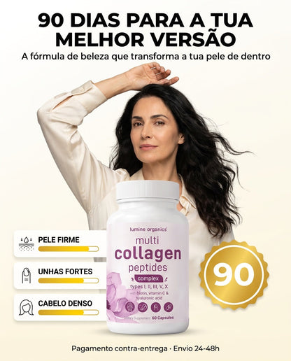 Pele firme. Unhas fortes.